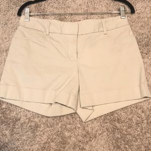 Express Editor Cuffed Dress Shorts